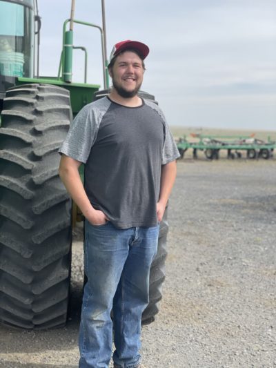 Central Washington wheat farmer Chris Wiley